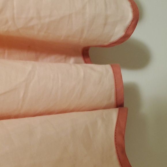 Lake Scalloped House Dress Size Large Pink - Picture 6 of 10